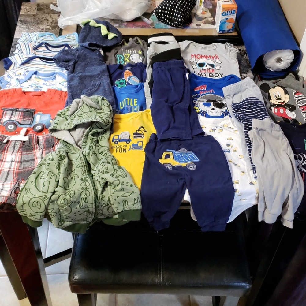 3-6 month boys clothing (bundle of 25 pieces)
